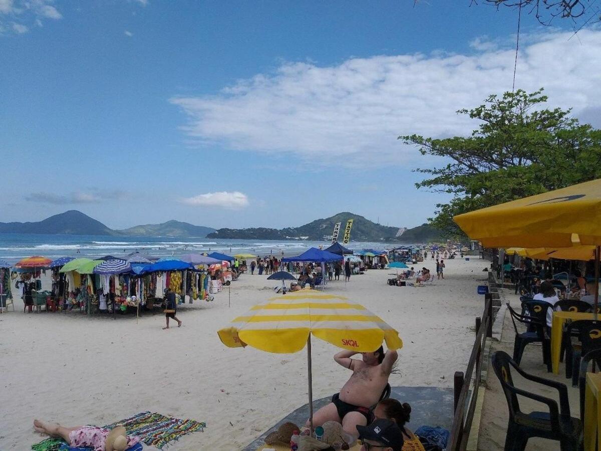 Cantinho Do Sossego Na Praia Grande Ubatuba Apartment Luaran gambar